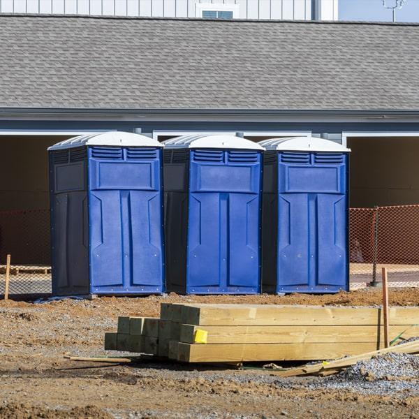 Heavy-duty construction site porta potty in Maysville, Kentucky