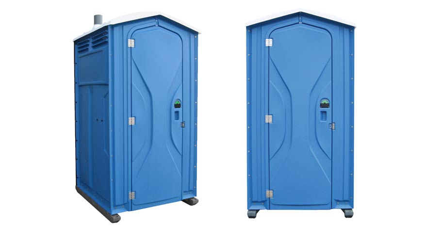 Long-term porta potty units on site in Maysville, Kentucky